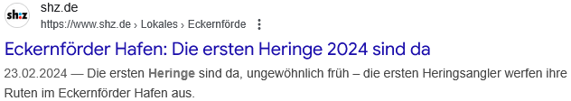 Heringsangler werfen ihre Rute aus. Wie soll das gehen?